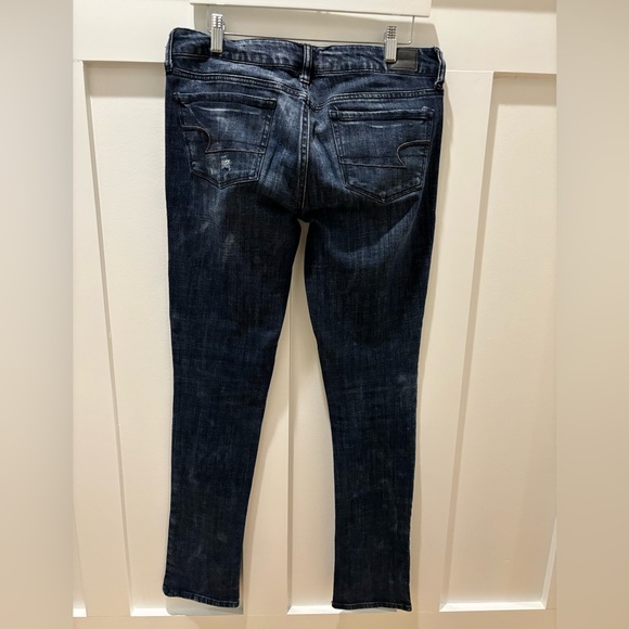 Dark and distressed vintage American Eagle jeans - Picture 3 of 4